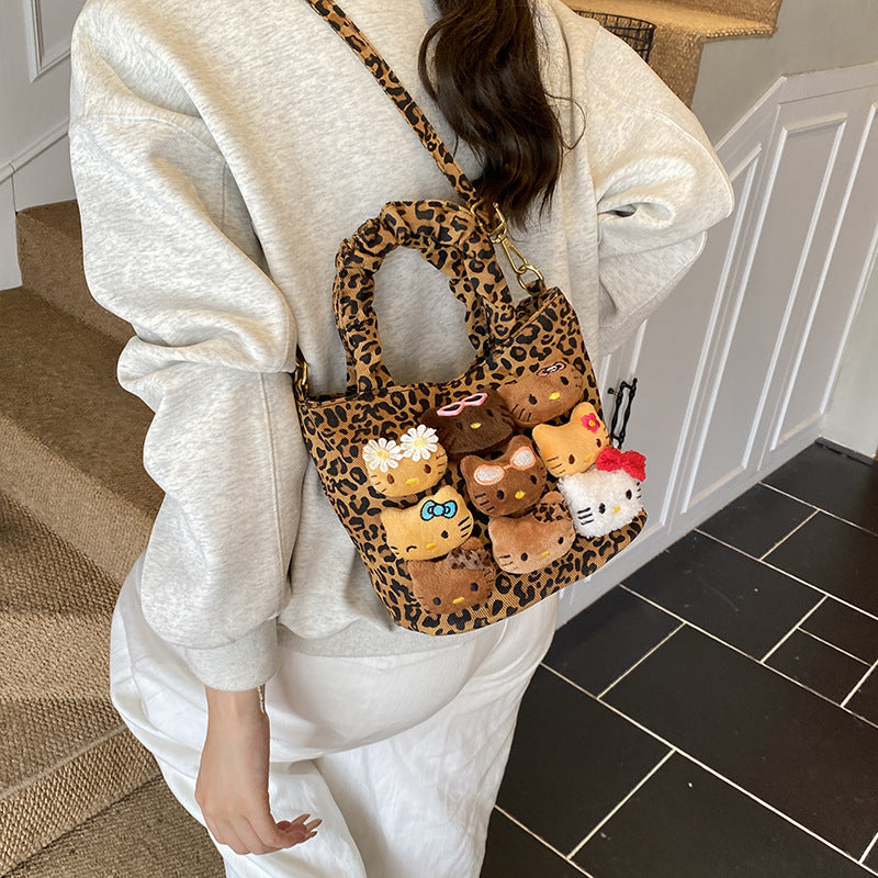 Cute Plush Character Handbag