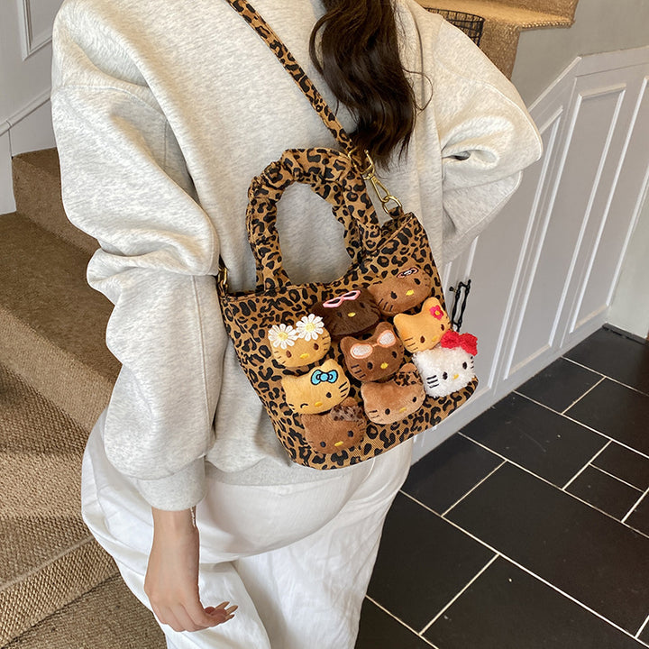 Cute Plush Character Handbag