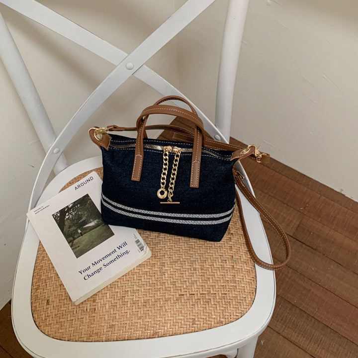 Stylish Denim Tote Bag