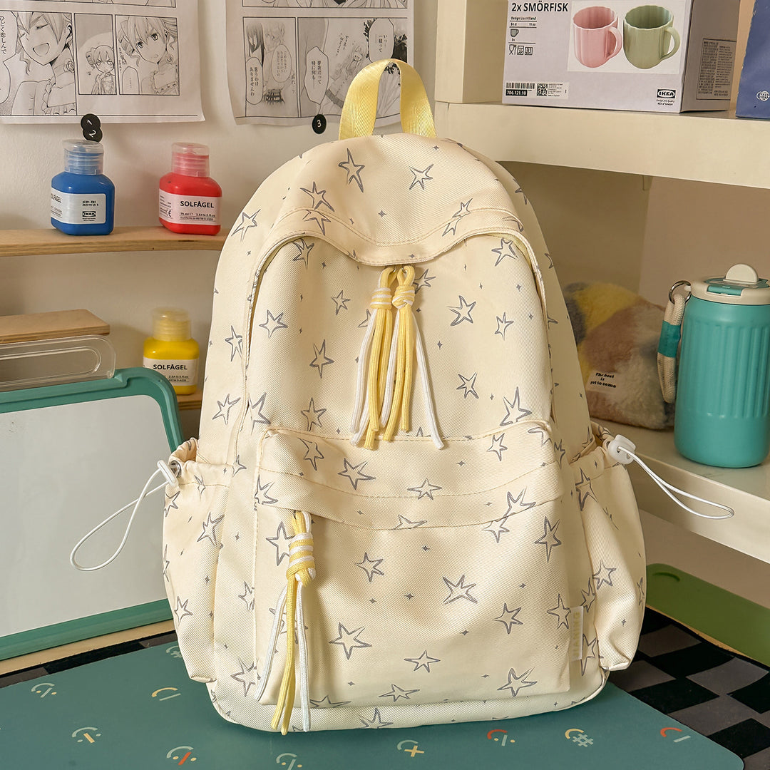 Star-Patterned Casual Backpack Stornfield 1791204705