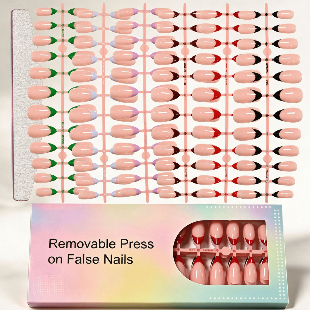 Removable Press-On False Nail Set Stornfield