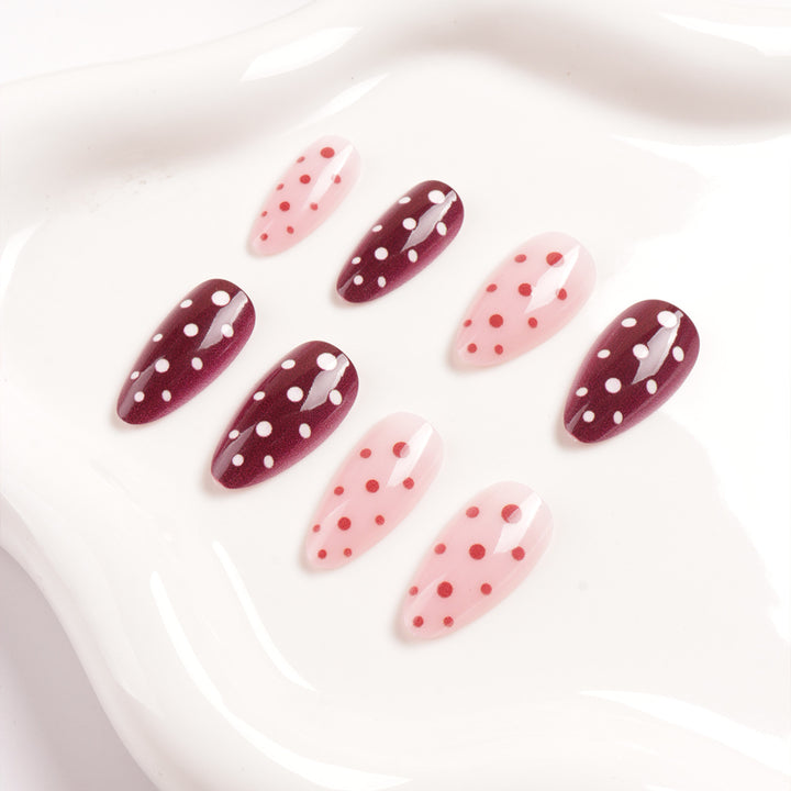 Polka Dot Nail Art Design Stornfield