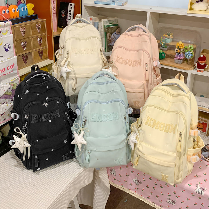 Stylish Embroidered Backpack Stornfield 1791205224