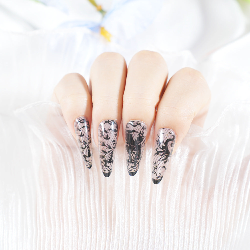 Decorative Press-On Nail Tips Stornfield