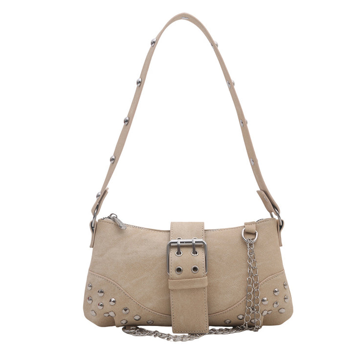 Studded Minimalist Crossbody Handbag