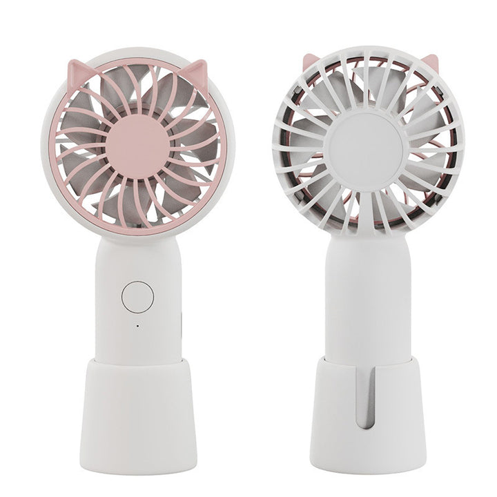 Ladies portable hand fan in elegant animal design Stornfield