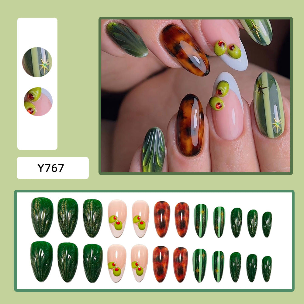 Artistic 3D decorated artificial nails Stornfield