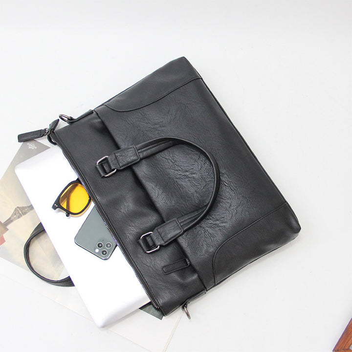 Elegant Briefcase with Removable Shoulder Strap Stornfield