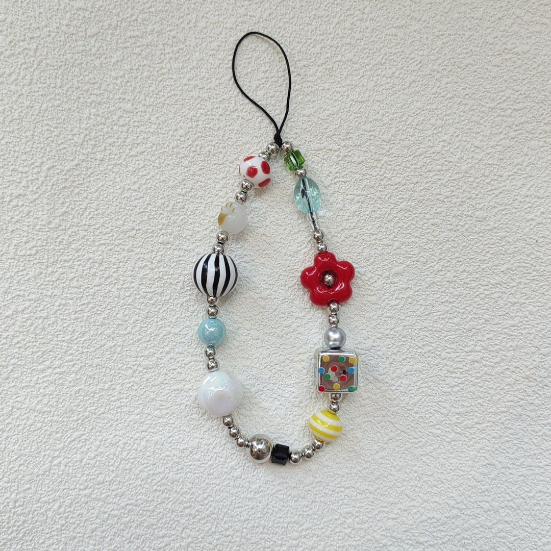 Decorative Beaded Phone Charm Stornfield 1790134835