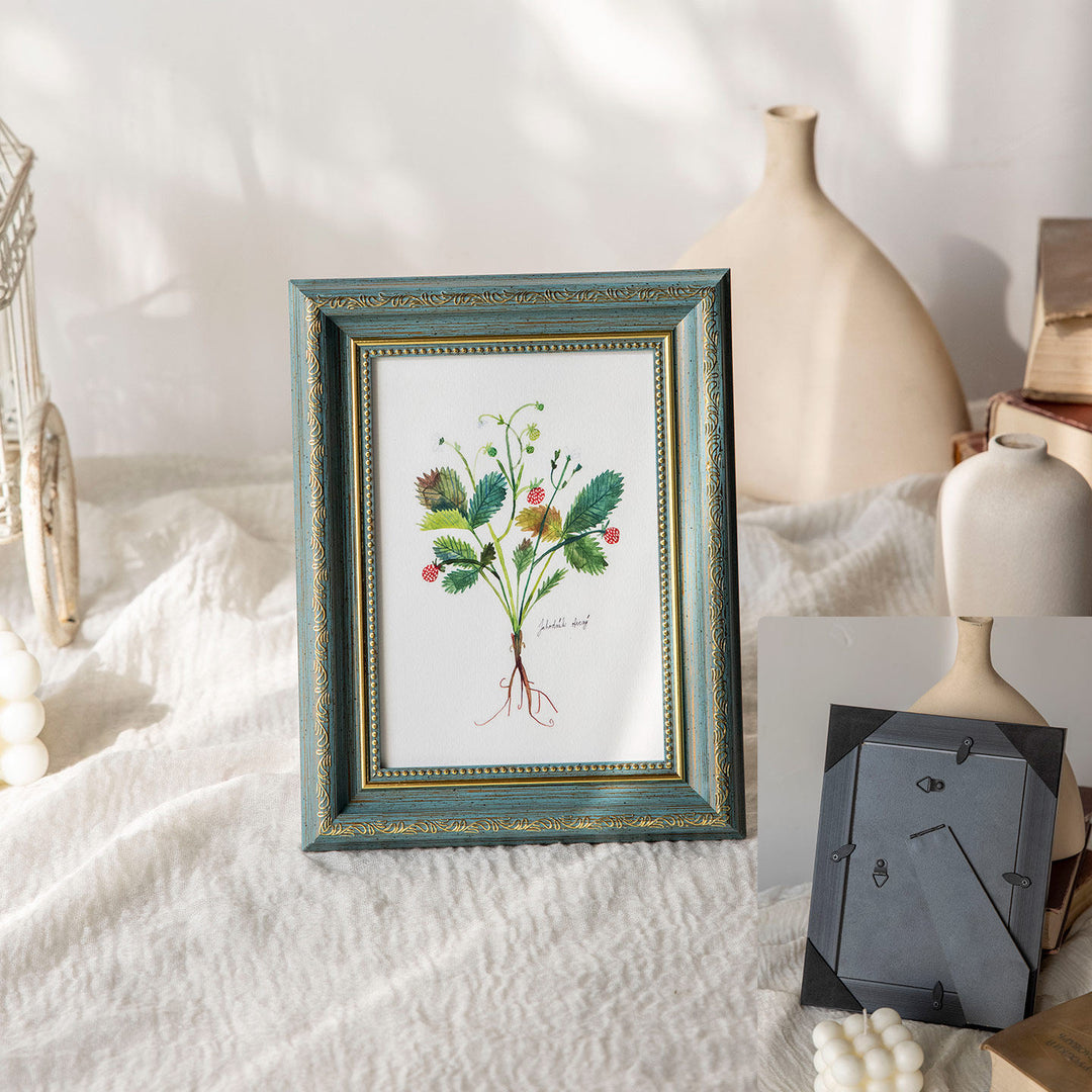 Decorative Botanical Illustration Frame