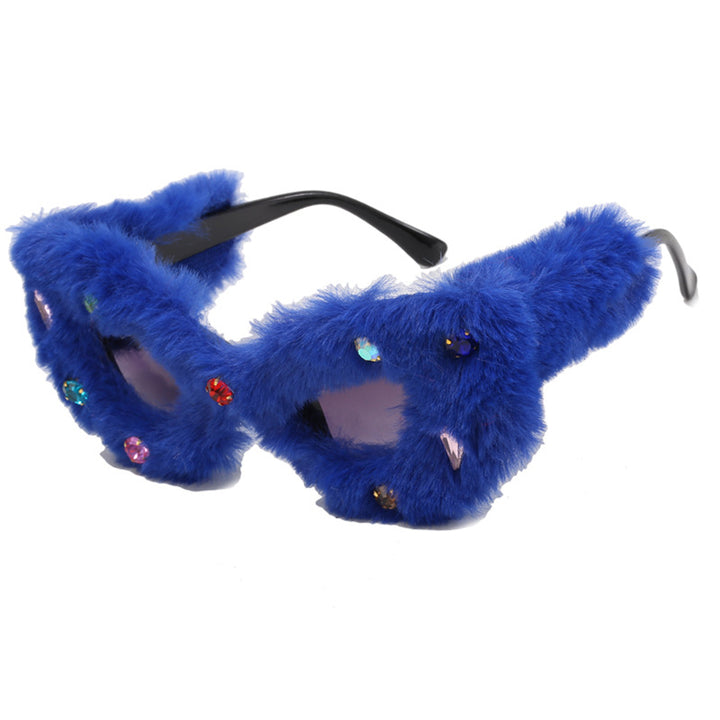 Women striking, padded sunglasses with decorated frame Stornfield