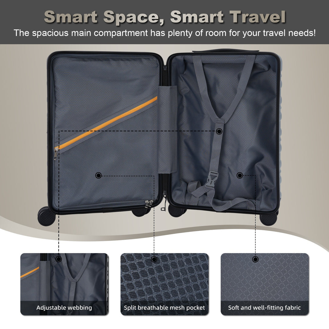 Lightweight Spinner Suitcase Stornfield