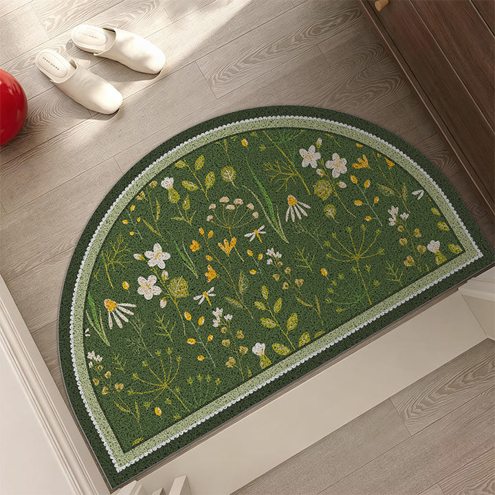 Floral Pattern Area Mat