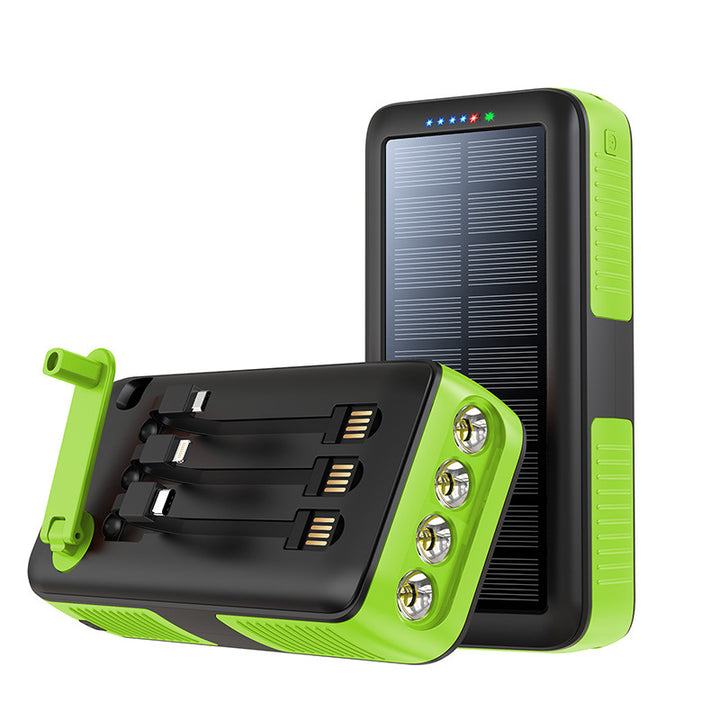 Solar Powerbank with Multifunctional LED Lights Stornfield
