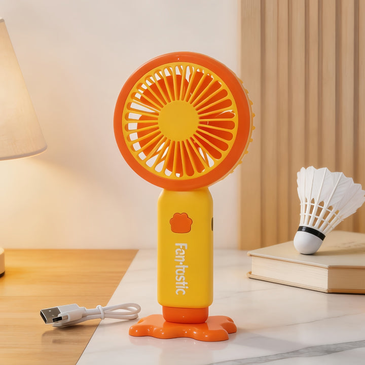 Women's Portable Mini Fan with Spray Function and USB Charging Option Stornfield