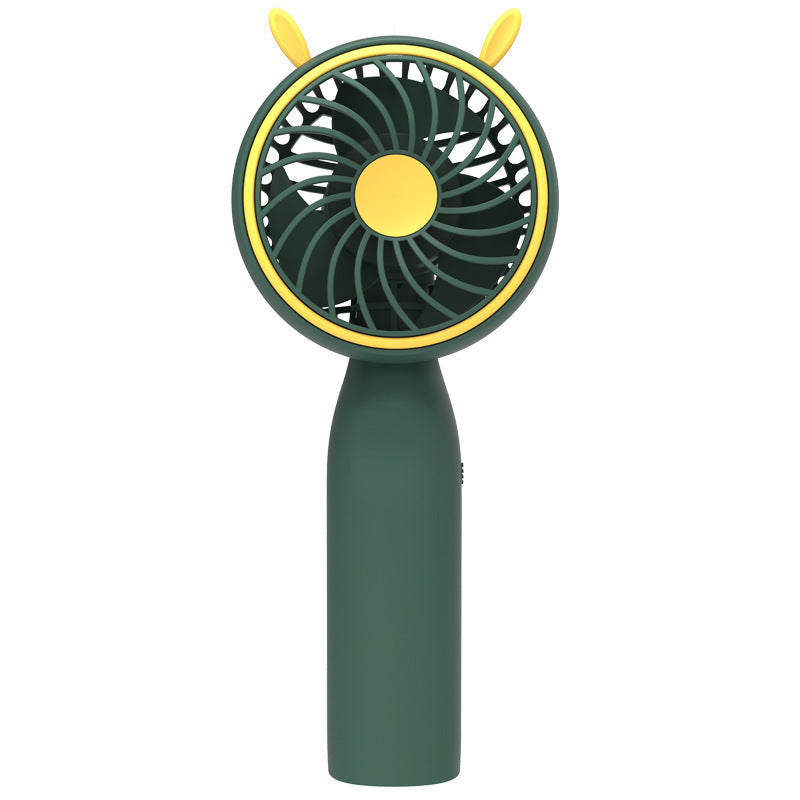 Ladies portable hand fan in creative Hornedesign Stornfield