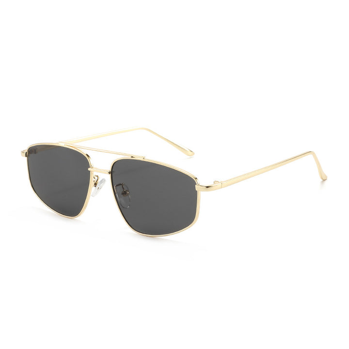 Women's geometric sunglasses with high-quality metal frame and polarized lenses Stornfield