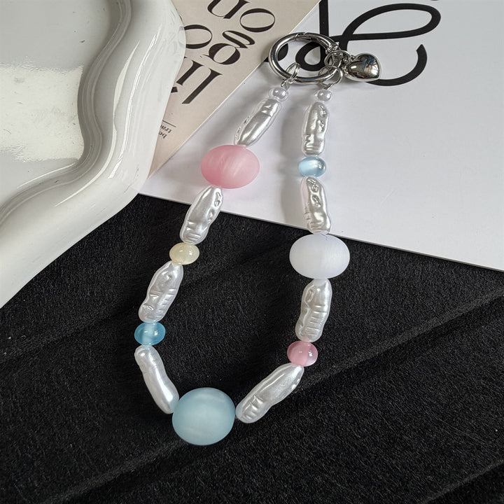 Elegant Beaded Charm Keychain Stornfield 1790134705