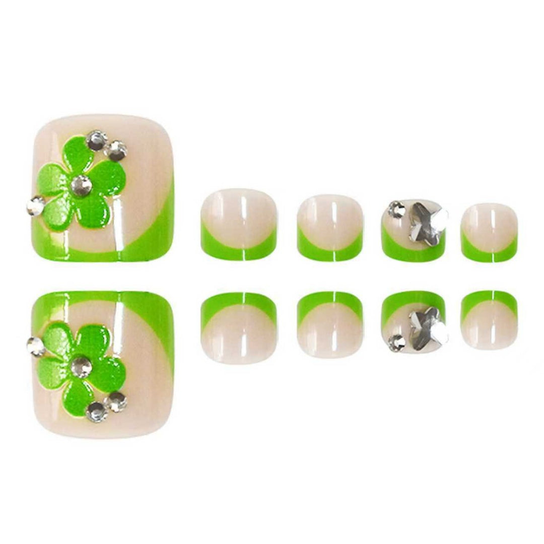 Decorative Toe Nail Art Extensions Stornfield