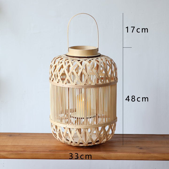 Stylish Rattan Lantern Stornfield