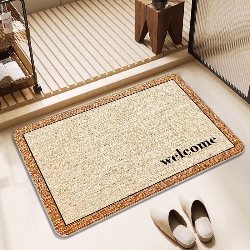 Butterfly-Inspired Decorative Bath Mat Stornfield