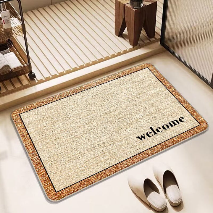 Butterfly-Inspired Decorative Bath Mat Stornfield