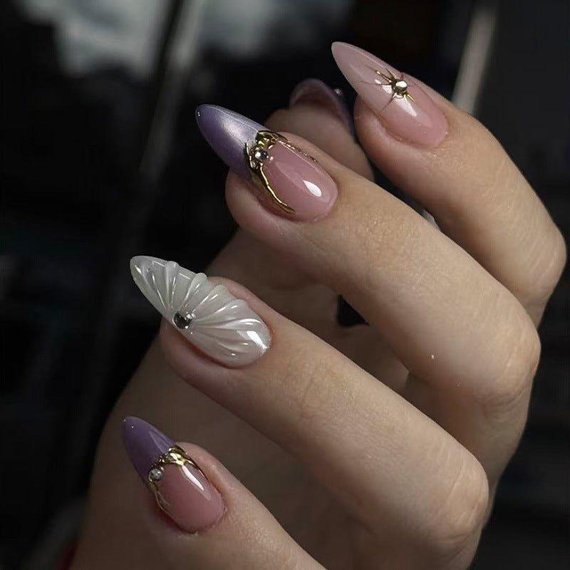 Elegant Sculptured Nail Art Stornfield