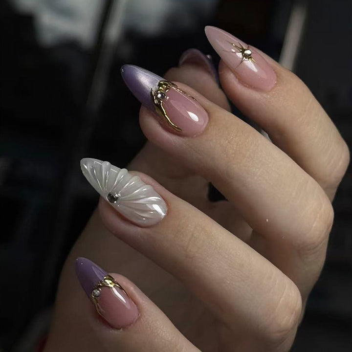 Elegant Sculptured Nail Art Stornfield