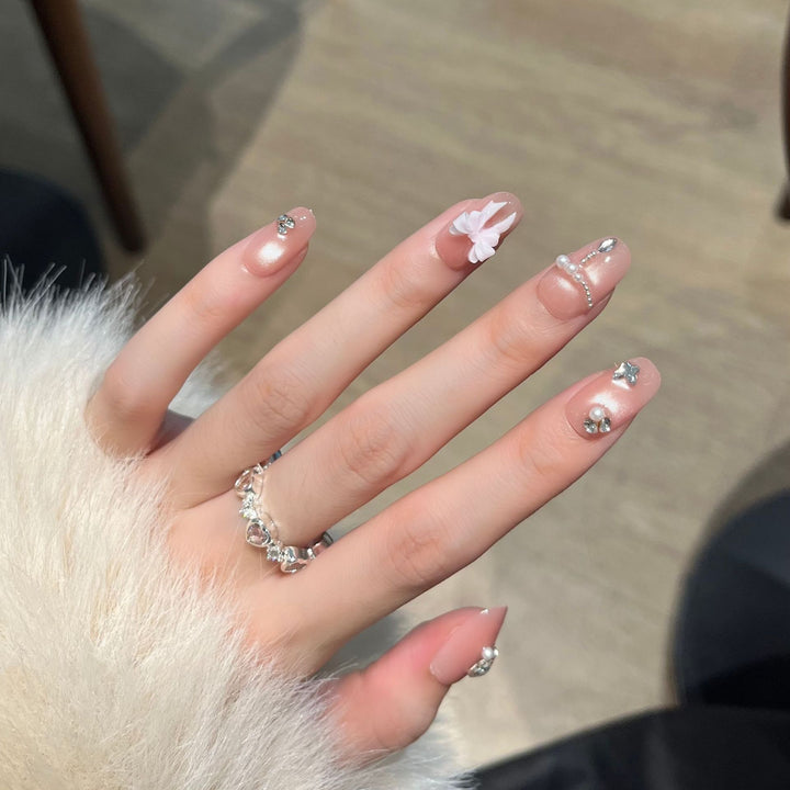 Decorative Rhinestone Nail Art Extensions Stornfield