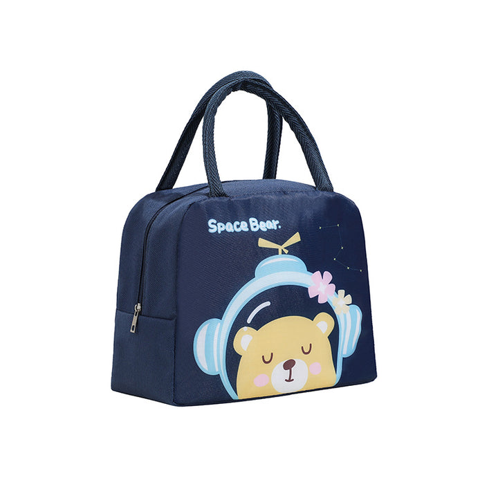 Insulated Lunch Bag with Playful Fox Design Stornfield