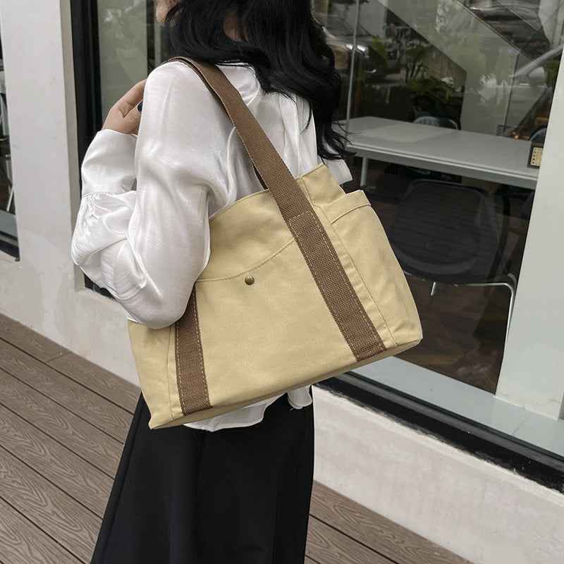 WoMulti-Pocket Casual Utility Tote Bag Stornfield