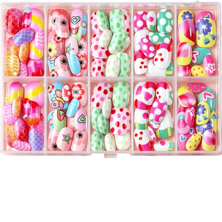 Decorative Nail Art Press-On Collection Stornfield