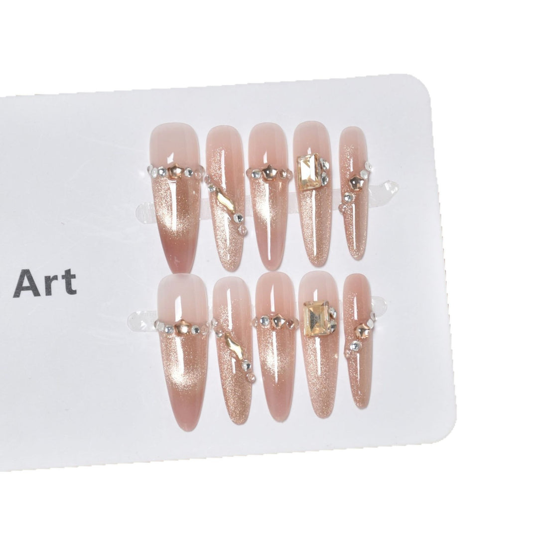 Glamorous Stiletto Press-On Nail Extensions Stornfield