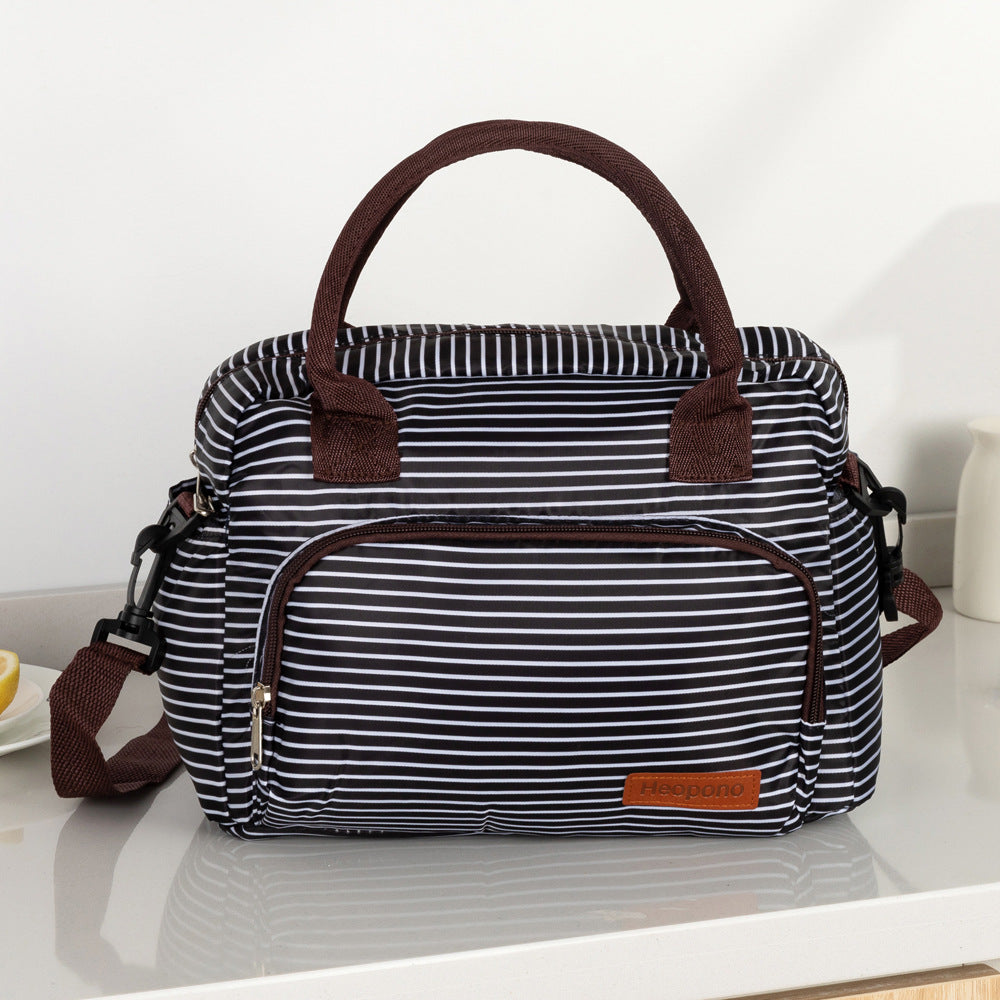 Versatile Leopard Print Travel Tote