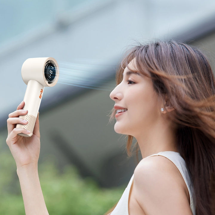 Unisex Smart Touchscreen Handheld Wind Control Fan Stornfield