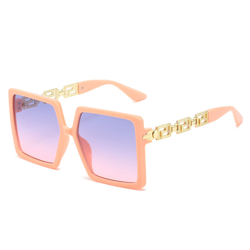 Ladies square sunglasses with luxurious accents Stornfield