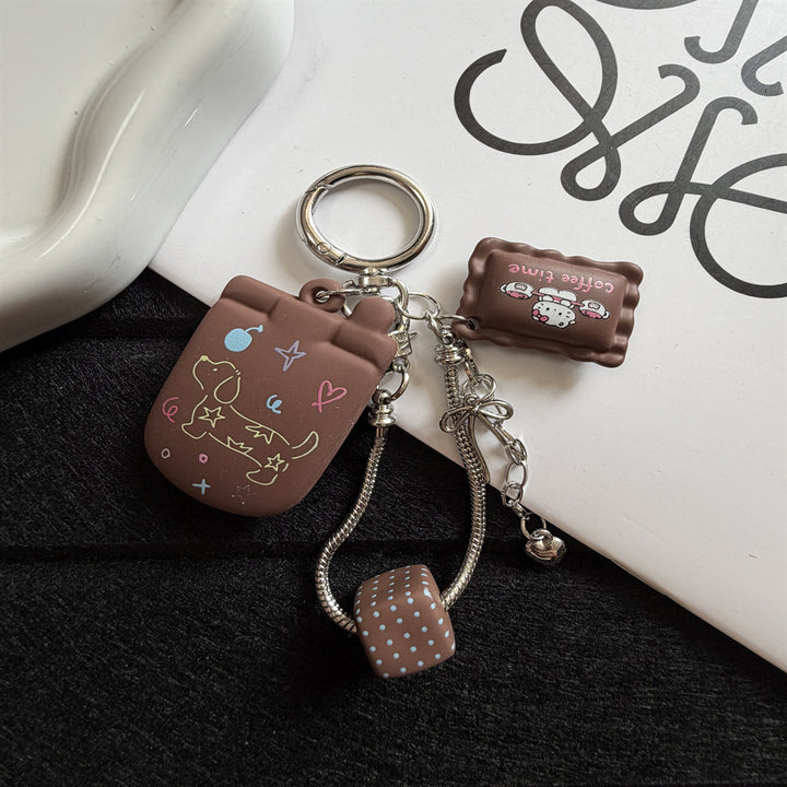 Playful Star-Themed Key Charm Stornfield