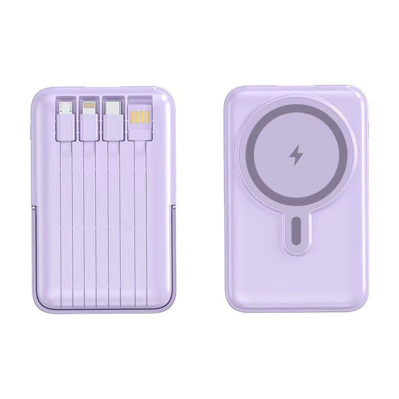 Powerbank with Integrated Wireless Charger and Multifunctional Ports Stornfield