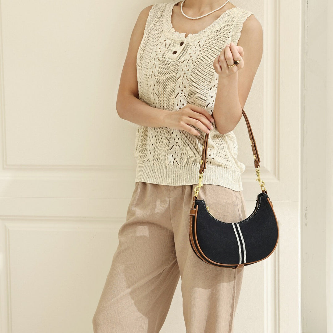 Stylish Canvas Crossbody Bag