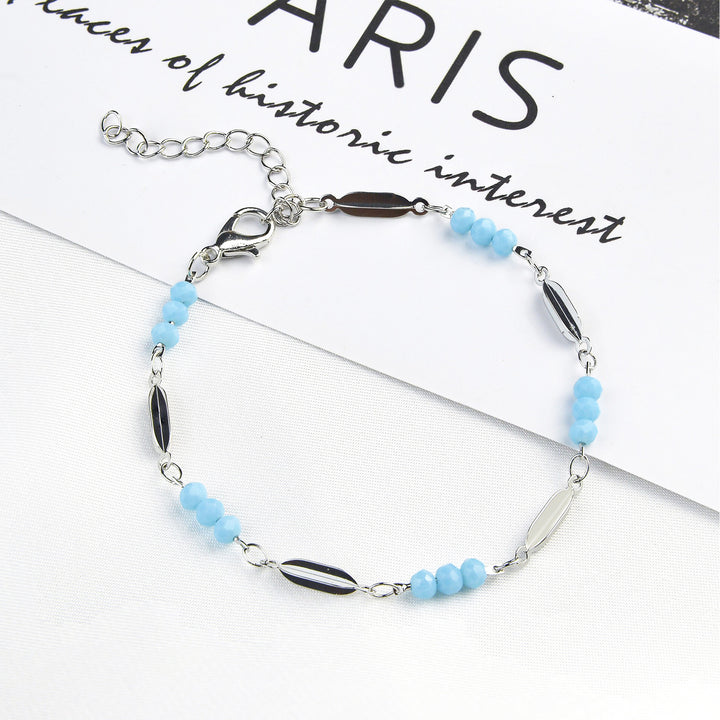 Unique Beaded Chain Bracelet Stornfield