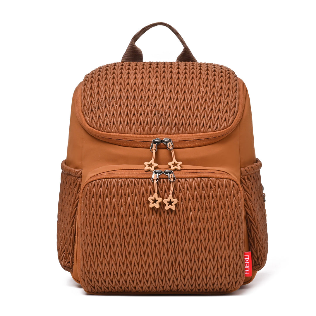 Textured Multi-Pocket Backpack Stornfield