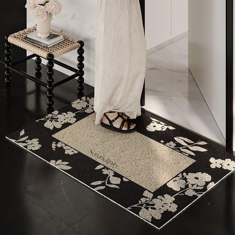 Decorative Floral Bath Mat