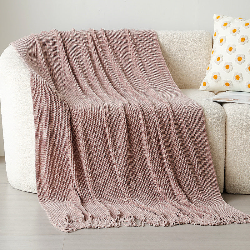 Cozy Knitted Blanket