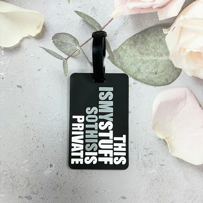 Adventure-Themed Luggage Tag Stornfield