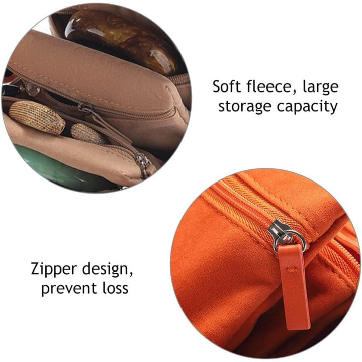 Multifunctional cosmetic bag with separate compartments Stornfield
