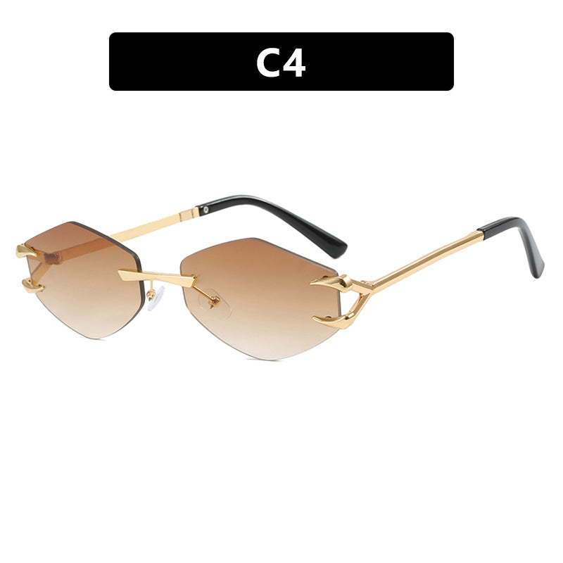Women's extravagant hexagonal sunglasses with innovative frame and UV protection Stornfield