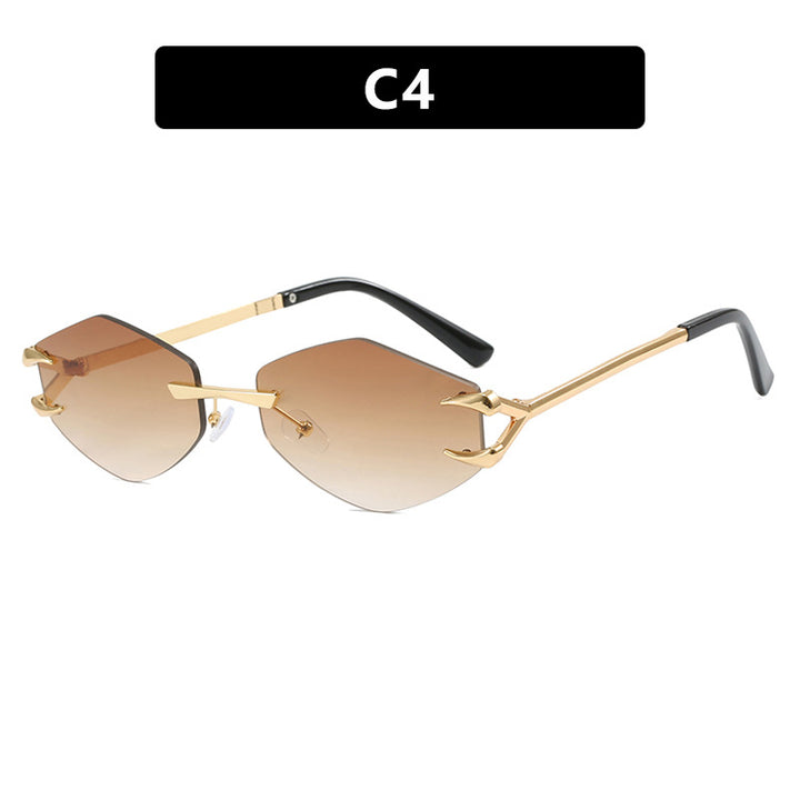 Women's extravagant hexagonal sunglasses with innovative frame and UV protection Stornfield