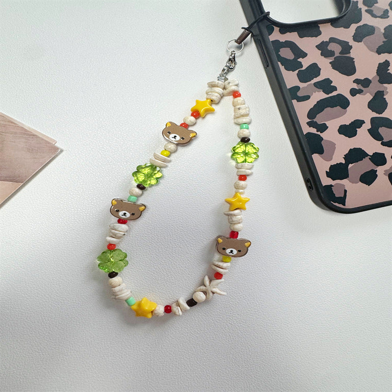 Fun-Themed Beaded Keychain Holder Stornfield