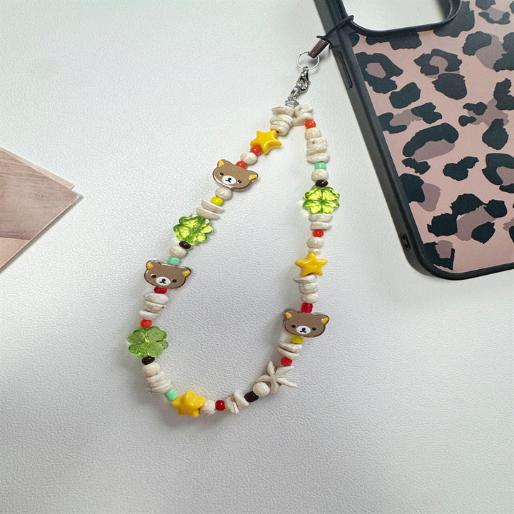 Fun-Themed Beaded Keychain Holder Stornfield