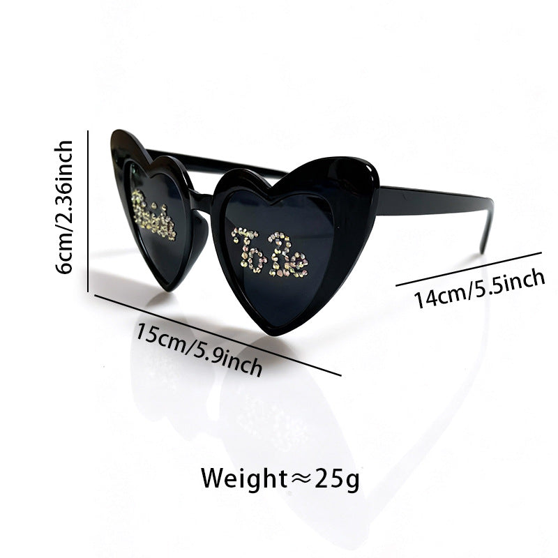 Heart-Shaped Bridal Party Sunglasses Stornfield